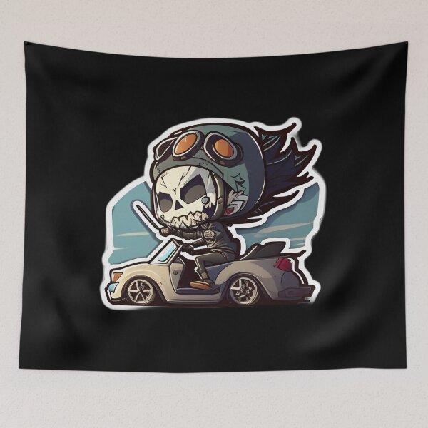 Item preview, zombie Driver Anime Drawing of Funny Cartoon Driver  designed and sold by verluxe.