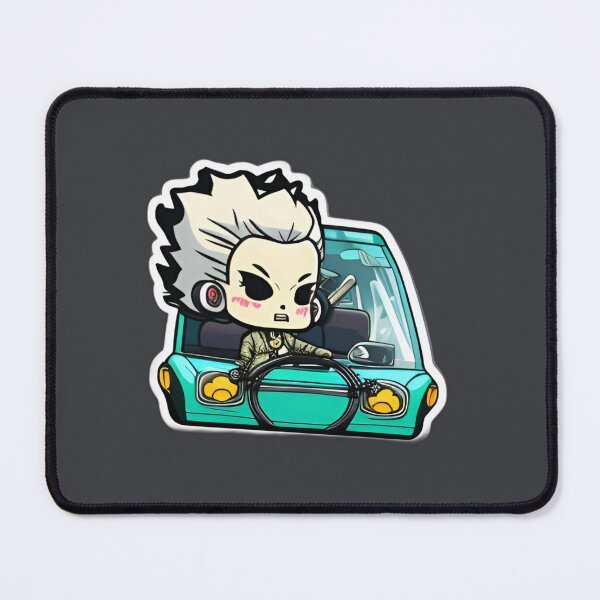 Item preview, Zombie Driver Anime Drawing of Funny Cartoon Driver designed and sold by verluxe.