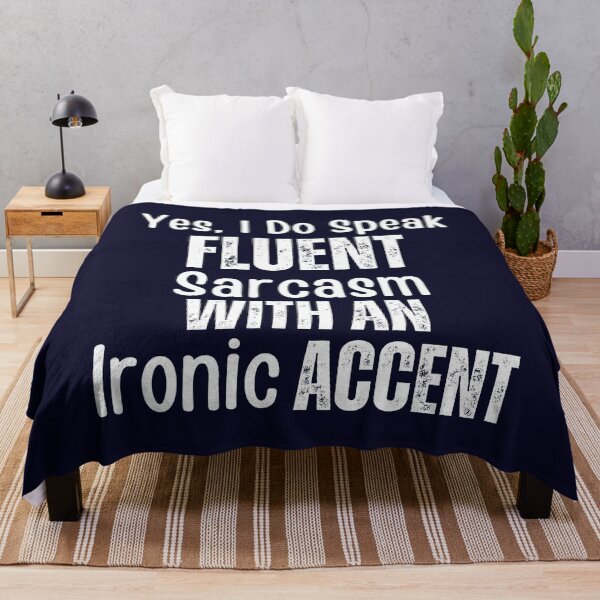 Item preview, Yes I Do Speak Fluent Sarcasm Retro designed and sold by SunfullyYours.