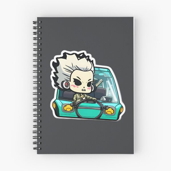 Item preview, Zombie Driver Anime Drawing of Funny Cartoon Driver  designed and sold by verluxe.