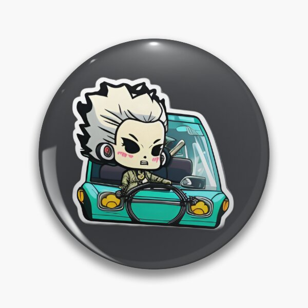 Item preview, Zombie Driver Anime Drawing of Funny Cartoon Driver  designed and sold by verluxe.