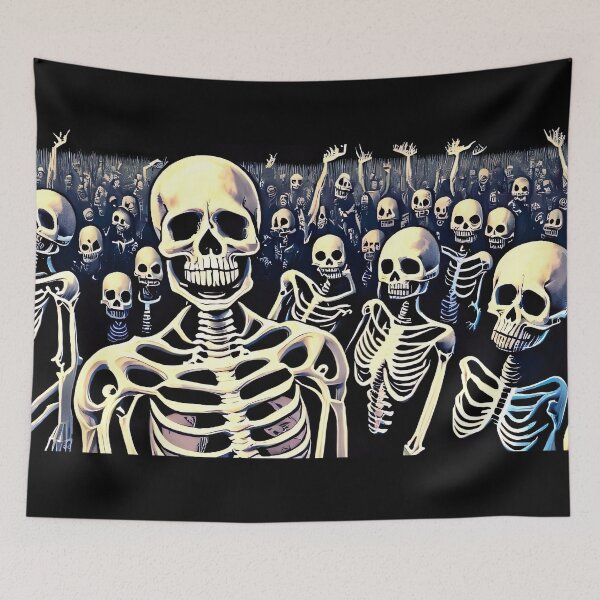 Item preview, Rave To The Grave Skeleton Rave Party designed and sold by RaveToTheGrave.