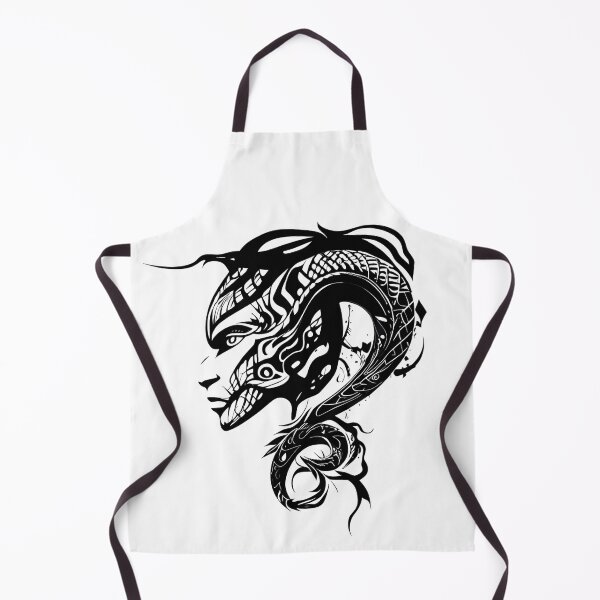 Item preview, Tribal Tattoo of Serpent Man designed and sold by ShadowAndSlate.
