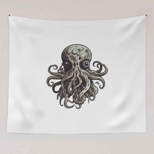 Item preview, Atychiphobia Cute Octopus Monster designed and sold by MrBadDream.
