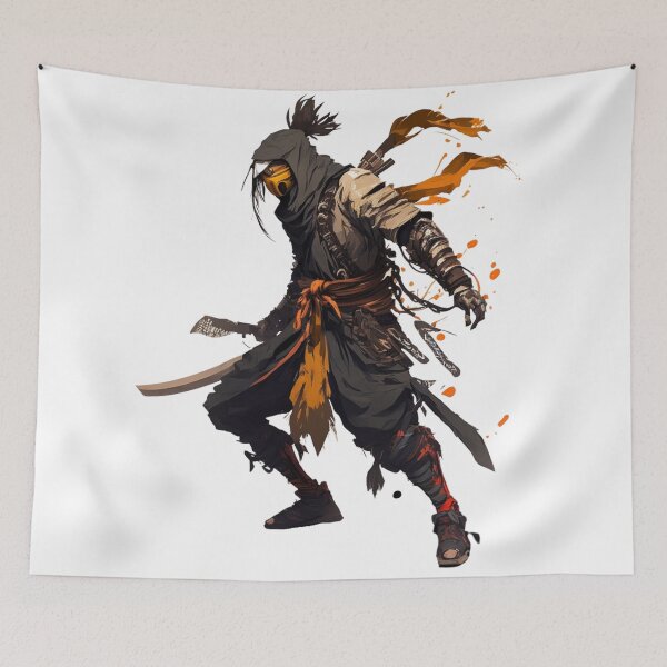 Item preview, Ninja fighter warrior designed and sold by Albert Szymański.