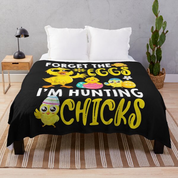 Item preview, "Forget The Eggs I'm Hunting Chicks designed and sold by adarth.