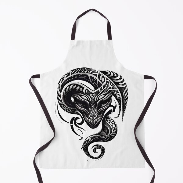 Item preview, Tribal Tattoo of Snake designed and sold by ShadowAndSlate.