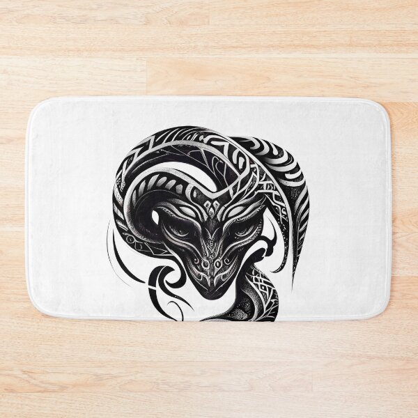 Item preview, Tribal Tattoo of Snake designed and sold by ShadowAndSlate.