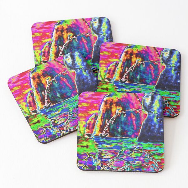 Item preview, Rocks at Sunset designed and sold by George Hutton Hunter.