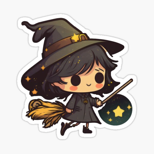 Cute Wizard Sticker