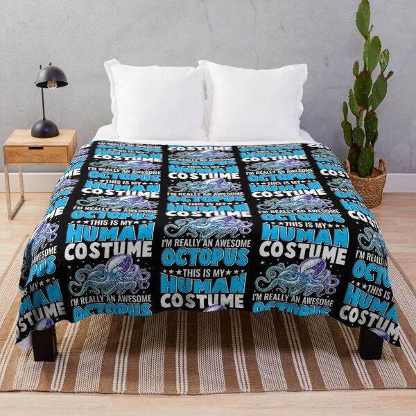 Item preview, This Is My Human Costume I am Really An Awesome Octopus - Funny Gifts for Octopuses Lovers by FanityPrints designed and sold by FanityPrints.