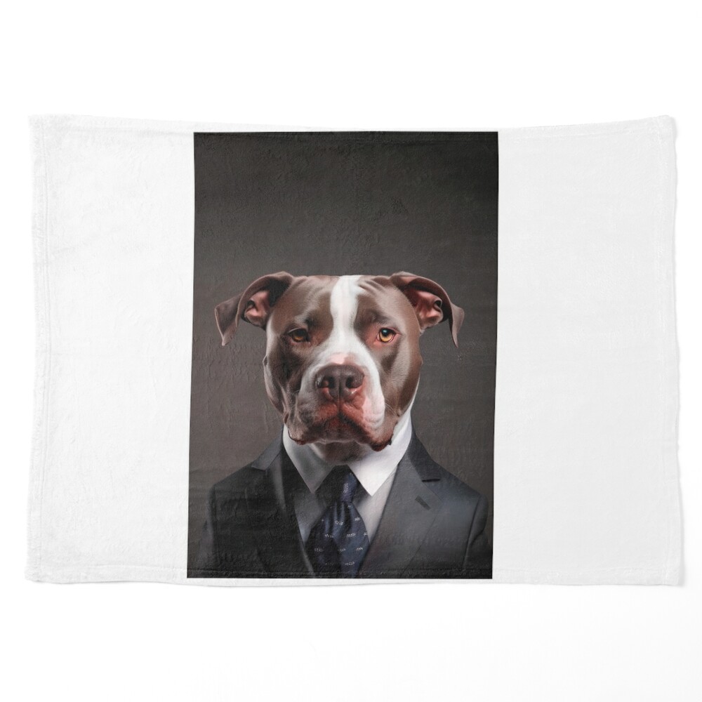 Pit Bull Puppy Jigsaw Puzzle by Square Dog Photography 