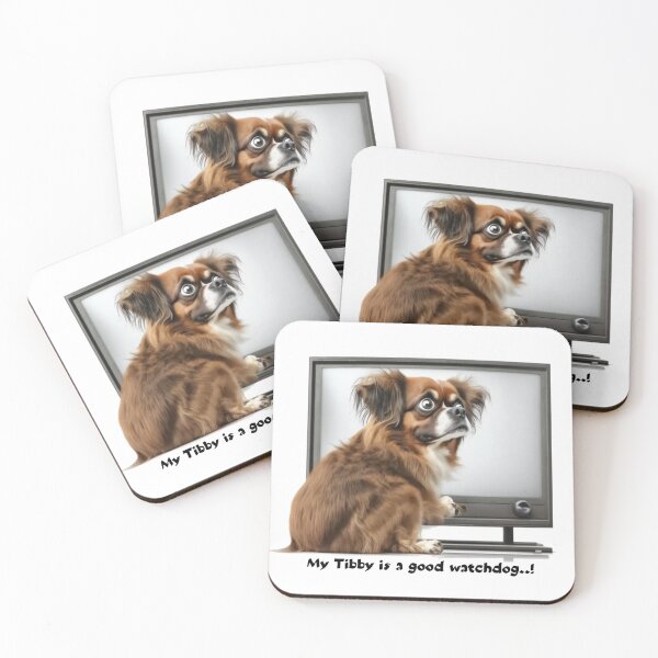 Item preview, My tibby is a good watchdog: funny Tibetan Spaniel designed and sold by ZEEONE.