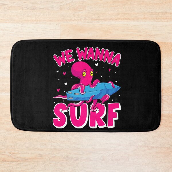 Item preview, We Wanna Surf  - Funny Gifts for Octopuses Lovers by FanityPrints designed and sold by FanityPrints.