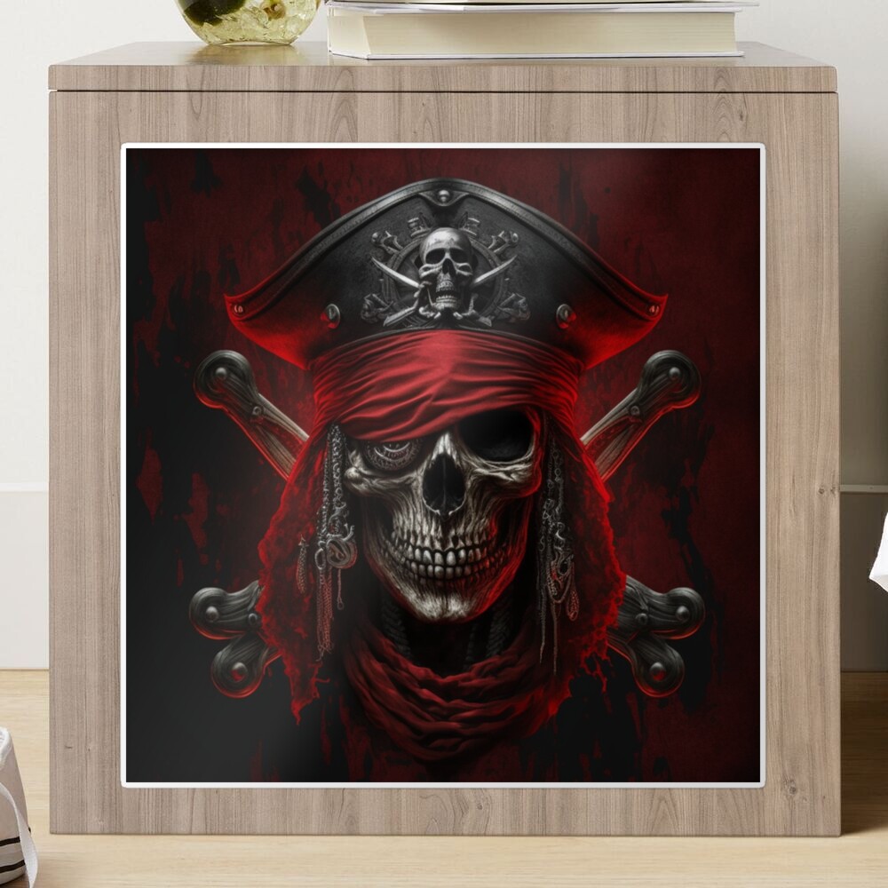 Piraten Totenkopf Aufkleber Pirates Skull Sticker Totenköpfe von style4Bike  jetzt Online kaufen!
