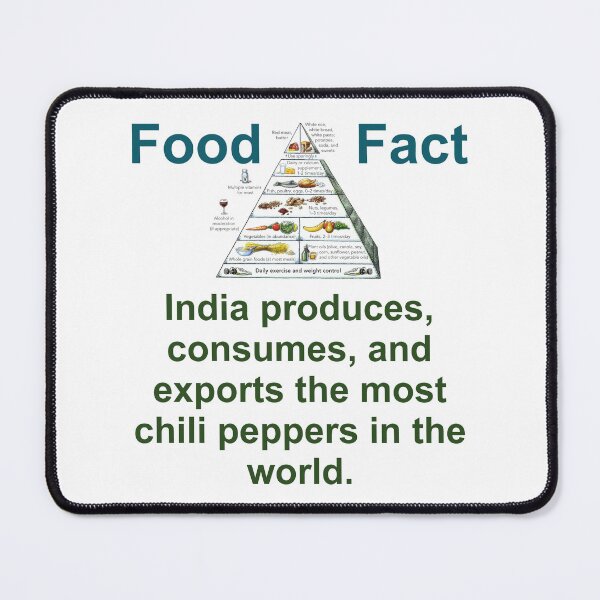 Item preview, India Produces Consumes And Exports - Food Fact designed and sold by CrankyOldDude.