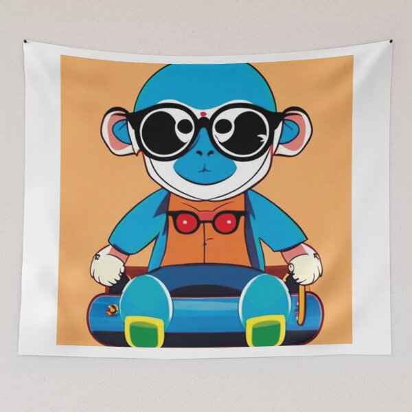 Item preview, monkey skeirer designed and sold by artegrafico92.
