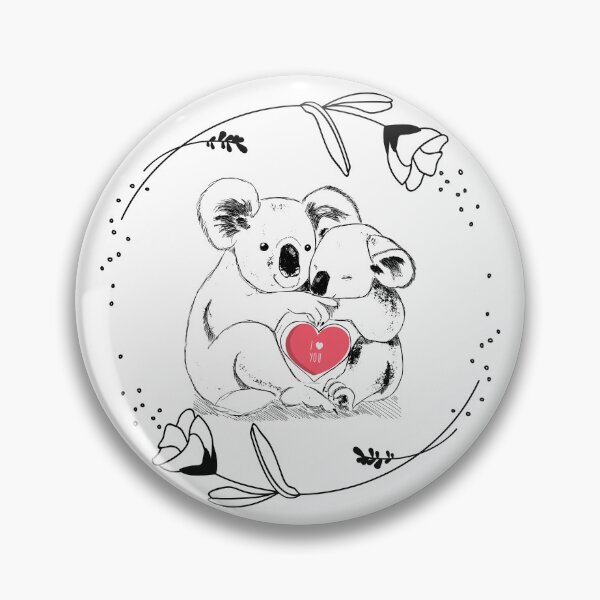 Item preview, Cute Koala Mother Love Digital Art designed and sold by Hnd-Design.