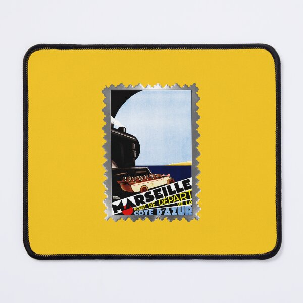 Item preview, Marseille France Vintage Framed Art designed and sold by SoldierAlways.