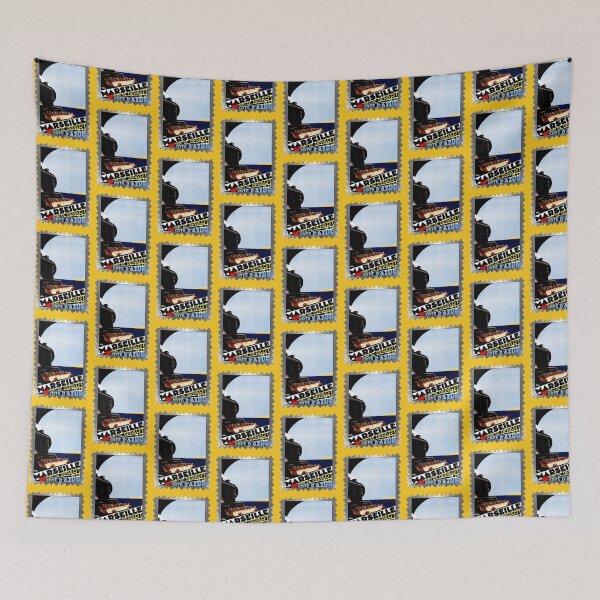 Item preview, Marseille France Vintage Framed Art designed and sold by SoldierAlways.