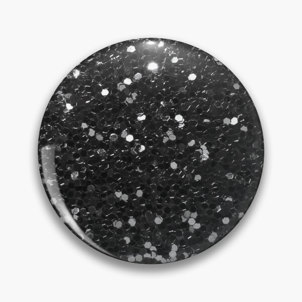 Item preview, Black Glitter Look Chunky Sequin designed and sold by ColorFlowArt.