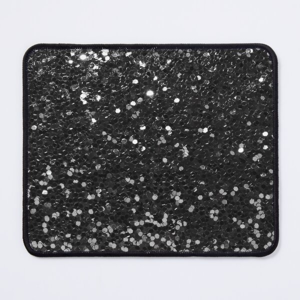 Item preview, Black Glitter Look Chunky Sequin designed and sold by ColorFlowArt.