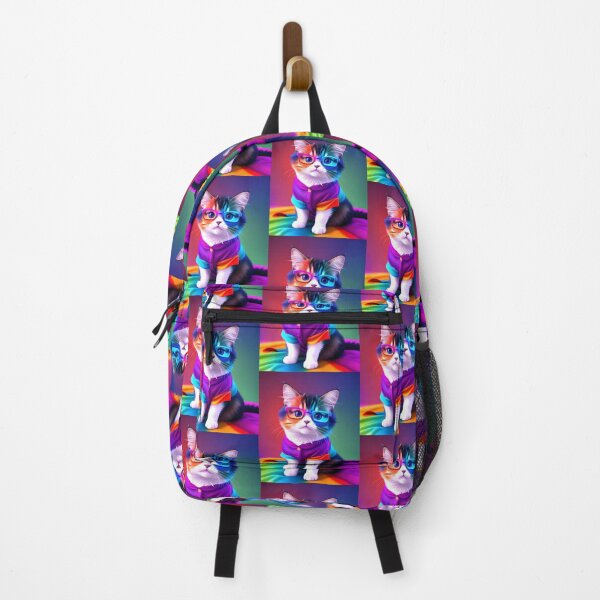 Item preview, Rainbow Cat - Modern Digital Art designed and sold by Ai-michiart.