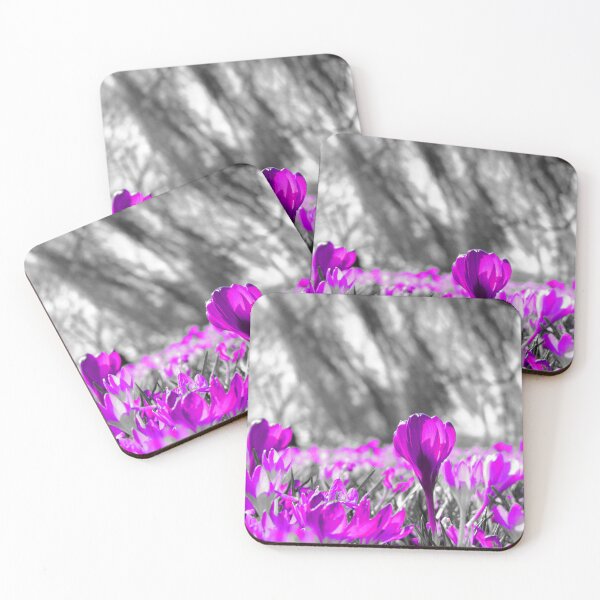 Item preview, Purple Flowers Monochrome designed and sold by Bunmigraphics .