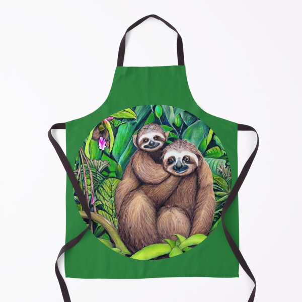 Item preview, Two happy sloths. Abstraction. designed and sold by Natalia-Vlad.