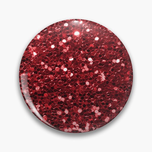Item preview, Red Glitter Look Chunky Sequin designed and sold by ColorFlowArt.