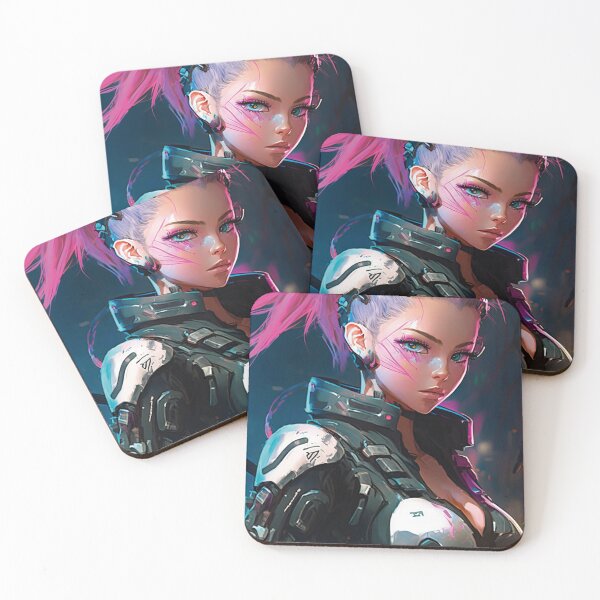 Item preview, Cyberpunk girl Art - Landscape designed and sold by Autumn Lyrics.