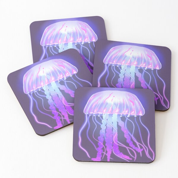 Item preview, Glowing Jellyfish designed and sold by tayyshep.