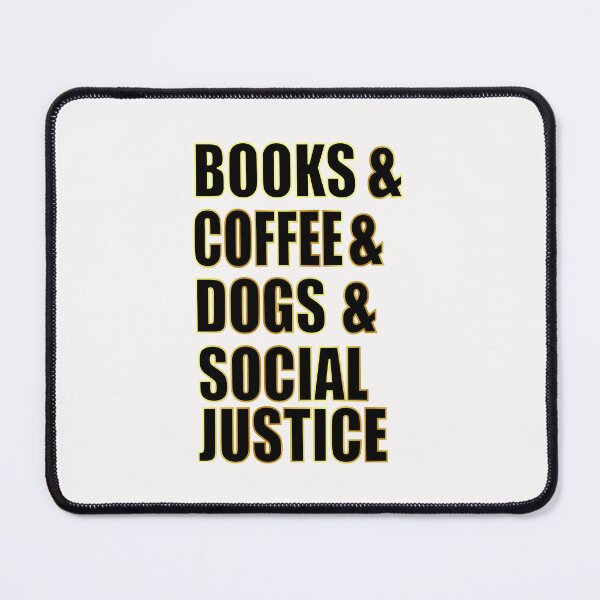 Item preview, Books and coffee and dogs and social justice designed and sold by hcarts.