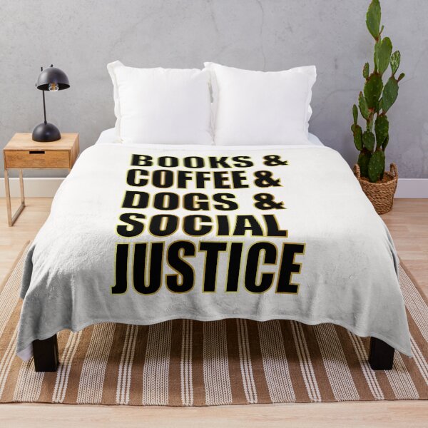 Item preview, Books and coffee and dogs and social justice designed and sold by hcarts.