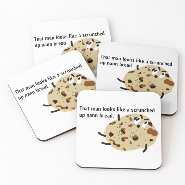 Item preview, Scrunched up nann bread designed and sold by Natalie Jane.