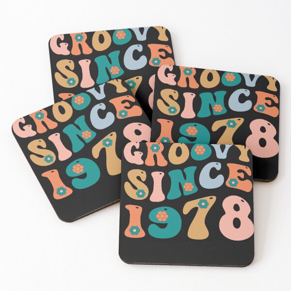 Item preview, Groovy Since 1978 | Made In 1978 | Retro 1978 Birthday | Retro Groovy designed and sold by AMINE  ★★★★★.