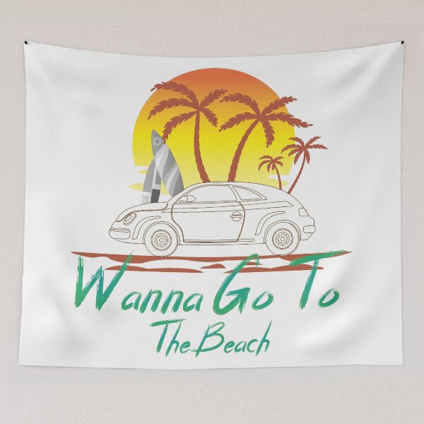 Item preview, Wanna Go To The Beach? designed and sold by 1999jack.