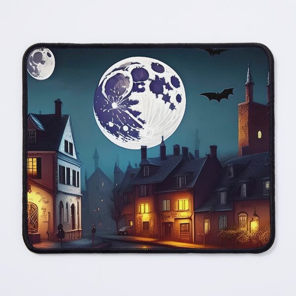 Item preview, Mystical night scene designed and sold by ansaharju.