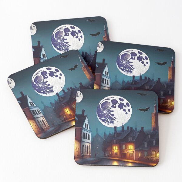 Item preview, Mystical night scene designed and sold by ansaharju.