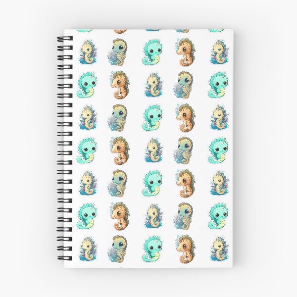 Item preview, Cute Cartoon Seahorse pack  designed and sold by sealuxe.