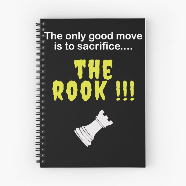 Item preview, Chess quote sacrifice the rook internet meme funny TikTok designed and sold by GalleryArcanum.