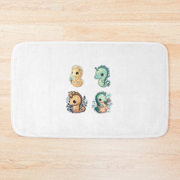 Item preview, Cute Cartoon Seahorse pack  designed and sold by sealuxe.