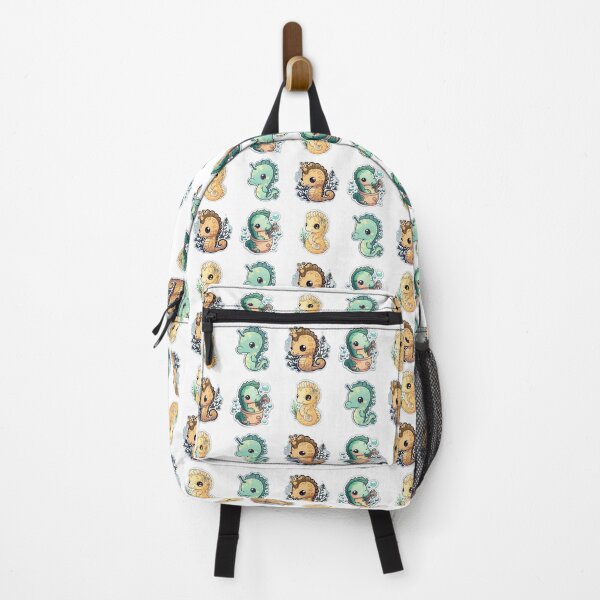 Item preview, Cute Cartoon Seahorse pack designed and sold by sealuxe.