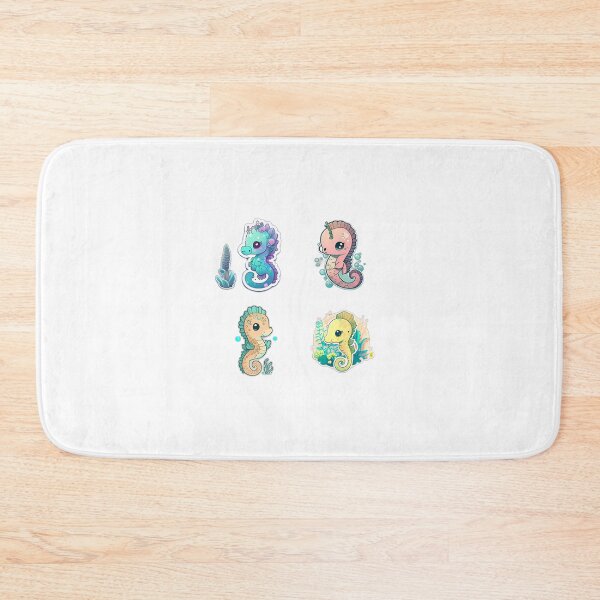 Item preview, Cute Cartoon Seahorse pack  designed and sold by sealuxe.