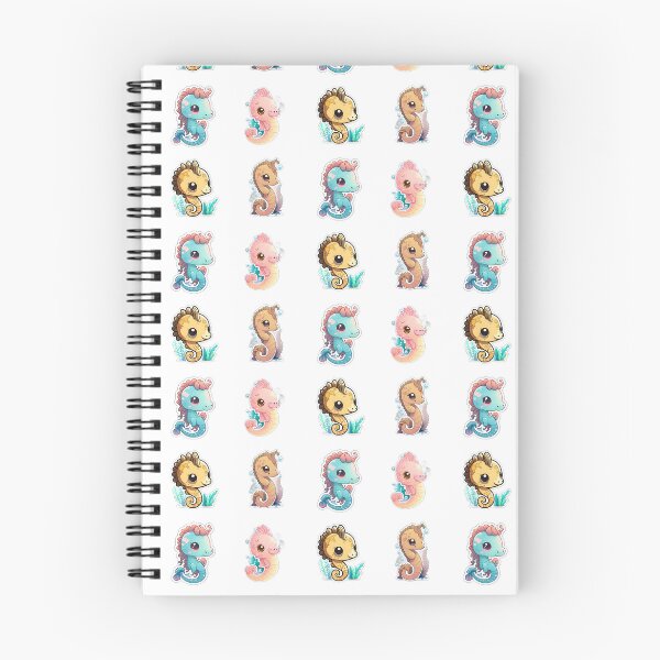 Item preview, Cute Cartoon Seahorse pack  designed and sold by sealuxe.
