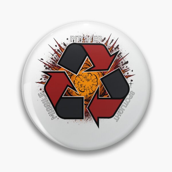 Item preview, Pitcher-spotlight-missile designed and sold by GallonTattoo.