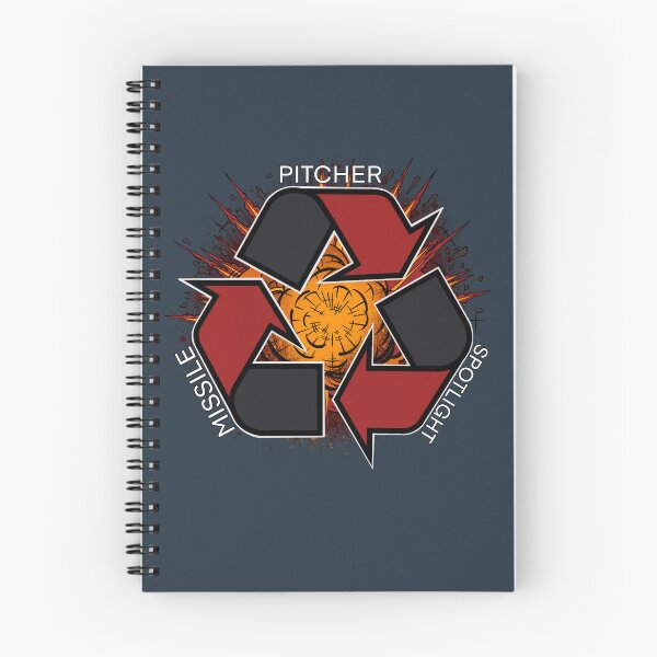 Item preview, Pitcher-spotlight-missile designed and sold by GallonTattoo.