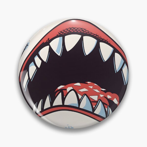 Item preview, Lichtenstein pop art THAT famous shark portrait  designed and sold by Organic Creeps.