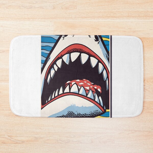 Item preview, Lichtenstein pop art THAT famous shark portrait  designed and sold by Organic Creeps.