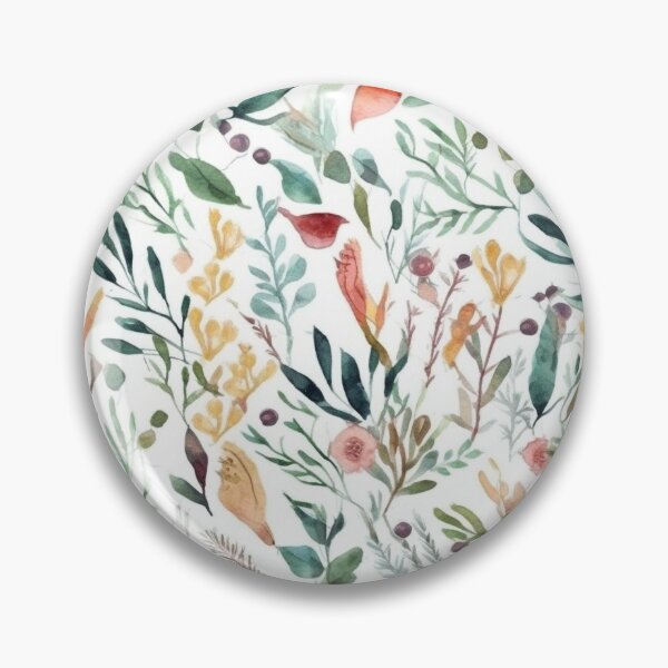 Item preview, Water Color Plant Pattern designed and sold by BradPittas.